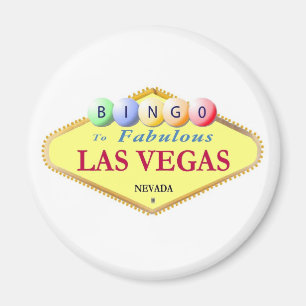 Íman Ímã do Bingo de Las Vegas