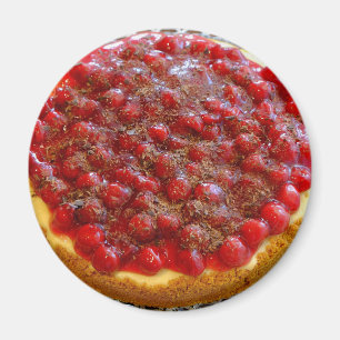 Íman Ímã do bolo de queijo de Graham da cereja