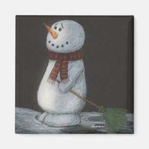 Íman Ímã do boneco de neve