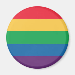 Íman Ímã do botão do orgulho da bandeira do arco-ír