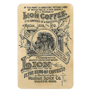 Íman Ímã do café do leão