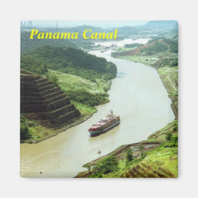 Íman ímã do canal panamá (Frente)