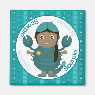 Íman Ímã do caráter da menina da Escorpião