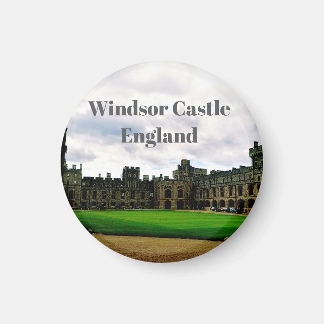 Íman Ímã do Castelo de Windsor Inglaterra (Frente)