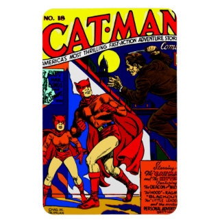 Íman Ímã do Cat-Man Comics dos anos 40