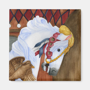 Íman Ímã do cavalo do carrossel