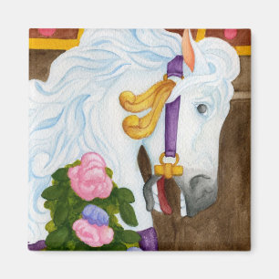 Íman Ímã do cavalo do carrossel