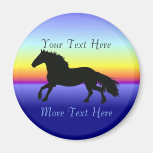 Íman Ímã do cavalo do frisão