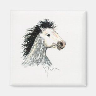 Íman Ímã do cavalo do mustang