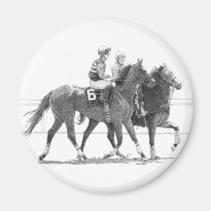 Íman Ímã do cavalo e do jóquei