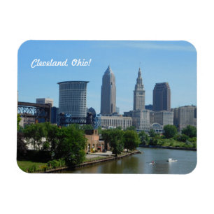 Íman Ímã do centro de Cleveland, rio de Ohio