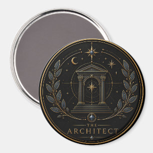 Íman Ímã do Círculo do Arquétipo de Capricórnio Arquite