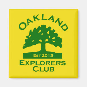 Íman Ímã do clube dos exploradores de Oakland
