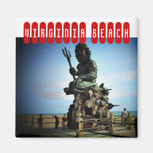 Íman Ímã do costume de Virginia Beach