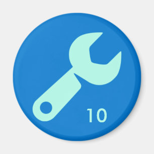Íman Ímã do crachá - chave 10