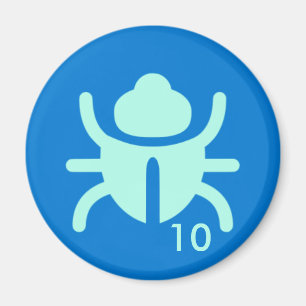 Íman Ímã do crachá - inseto 10