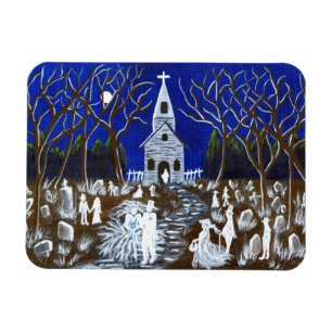 Íman Ímã do Dia das Bruxas "Eternally seus "