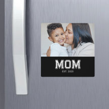 Ímã do Dia das Mães Foto Estabelecida pela Mamãe
