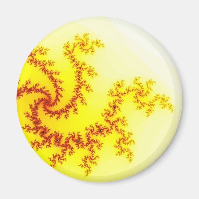 Íman Ímã do Dragão Amarelo (Frente)