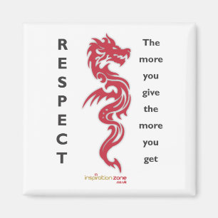 Íman Ímã do dragão do respeito