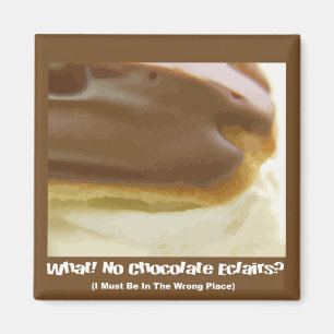 Íman Ímã do Eclair de chocolate