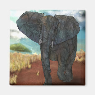Íman Ímã do elefante africano