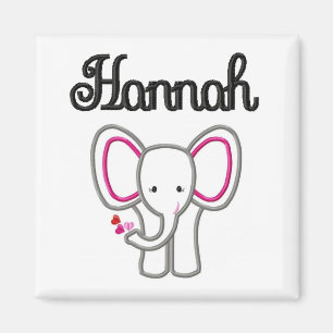 Íman Ímã do elefante de Hannah