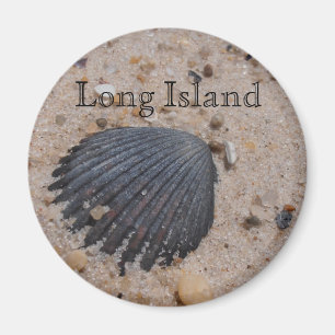 Íman Ímã do escudo de Scallop de Long Island