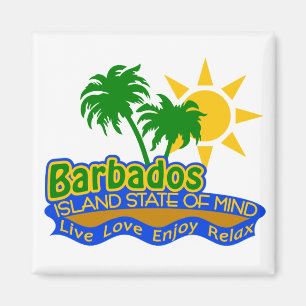 Íman ímã do estado de espírito de Barbados