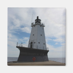 Íman Ímã do farol de Ludington Michigan