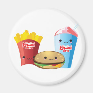 Íman Ímã do fast food da sala de Momo