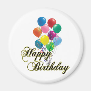 Íman Ímã do feliz aniversario - D4