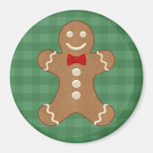 Íman Ímã do feriado do homem de pão-de-espécie