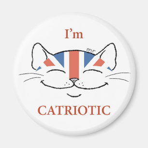 Íman Ímã do gato de Catriotic