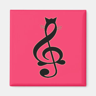 Íman Ímã do gato do jazz