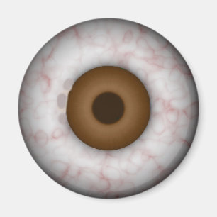 Íman Ímã do globo ocular da íris de Brown