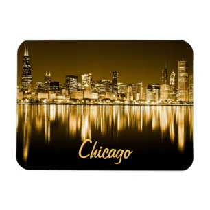 Íman ímã do horizonte de ouro Chicago