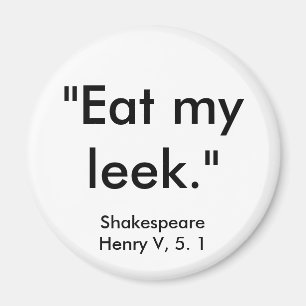 Íman Ímã do insulto de Shakespeare