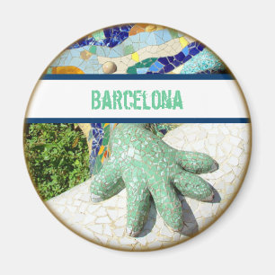 Íman Ímã do lagarto do mosaico de Barcelona