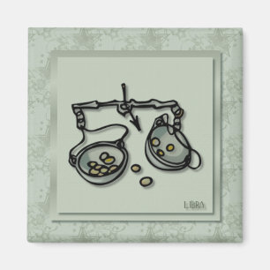 Íman Ímã do Libra do sinal do zodíaco
