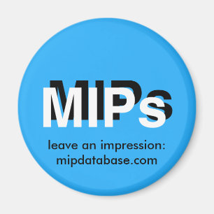 Íman ímã do logotipo de mipdatabase.com