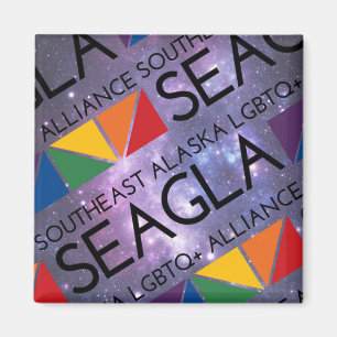 Íman Ímã do logotipo do espaço de SEAGLA