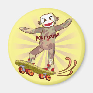 Íman Ímã do Macaco de Meia Skater