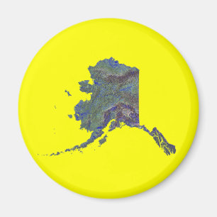 Íman Ímã do mapa de Alaska
