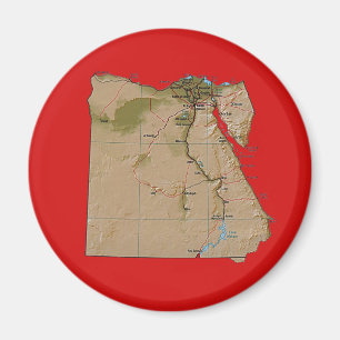Íman Ímã do mapa de Egipto