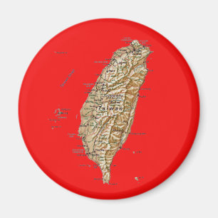 Íman Ímã do mapa de Formosa