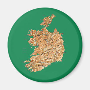 Íman Ímã do mapa de Ireland