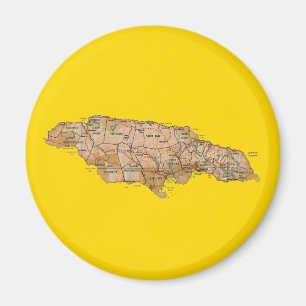 Íman Ímã do mapa de Jamaica