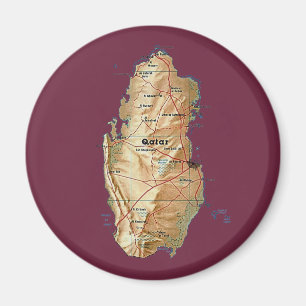 Íman Ímã do mapa de Qatar
