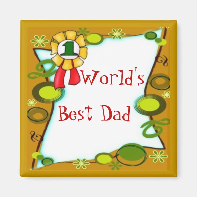 Íman Ímã do Melhor Pai (Frente)